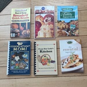 Assorted Recipe Book Collection